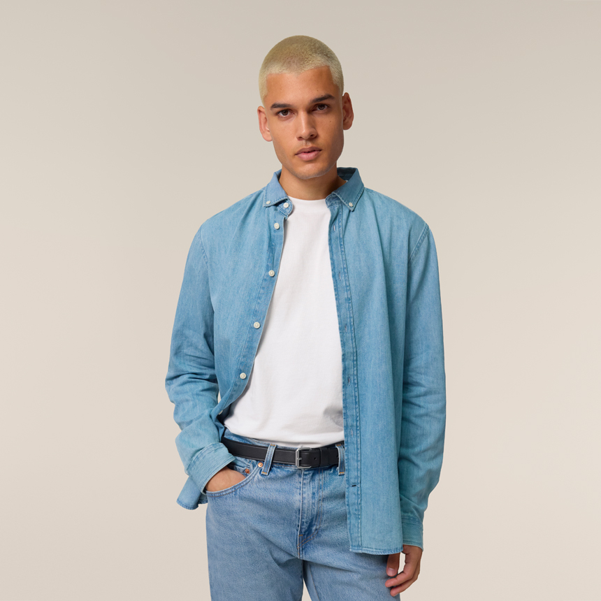 STWM967-Stanley Denim Shirt
